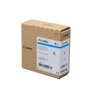 Original Canon PFI-2300 Cyan Ink Cartridge