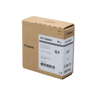 Original Canon PFI-2300 Grey Ink Cartridge