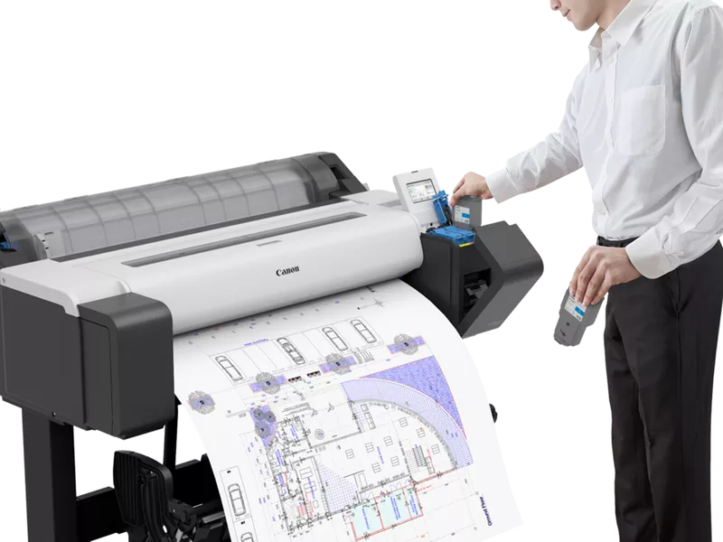 Canon imagePROGRAF TM-350 Wide Format Printer - additional view